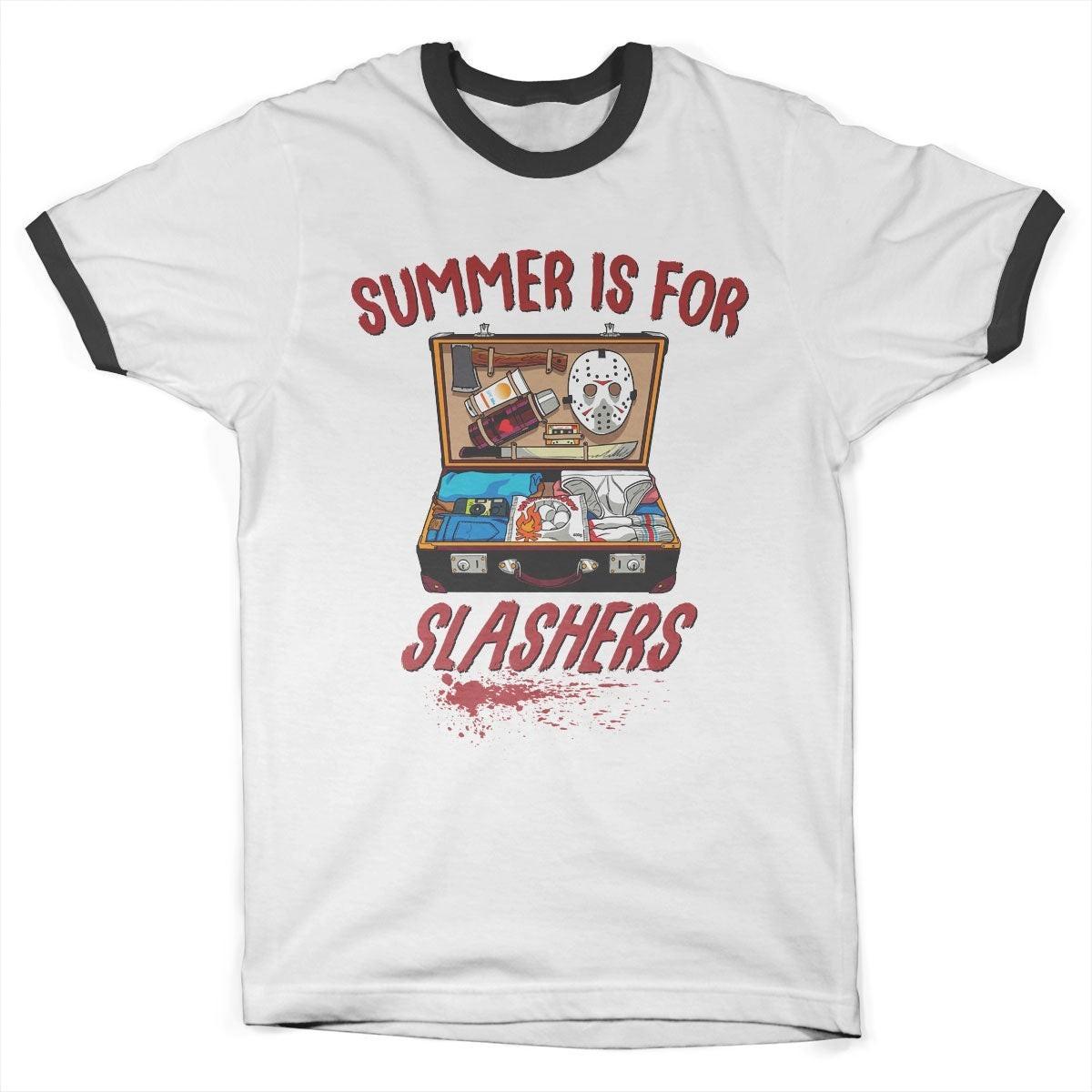 Licence Officielle Friday the 13th Été Is Pour Slashers Sonnerie T-Shirt L