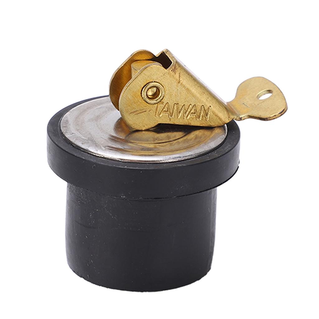 19mm Compression Drain Plug Brass Screw Type Rubber Seal Boat Yacht Marine AccessoriesDiameter 7 8in