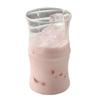 VAKADA New Chinese Style Frosted Glass Drinkware Set (6-Pack)