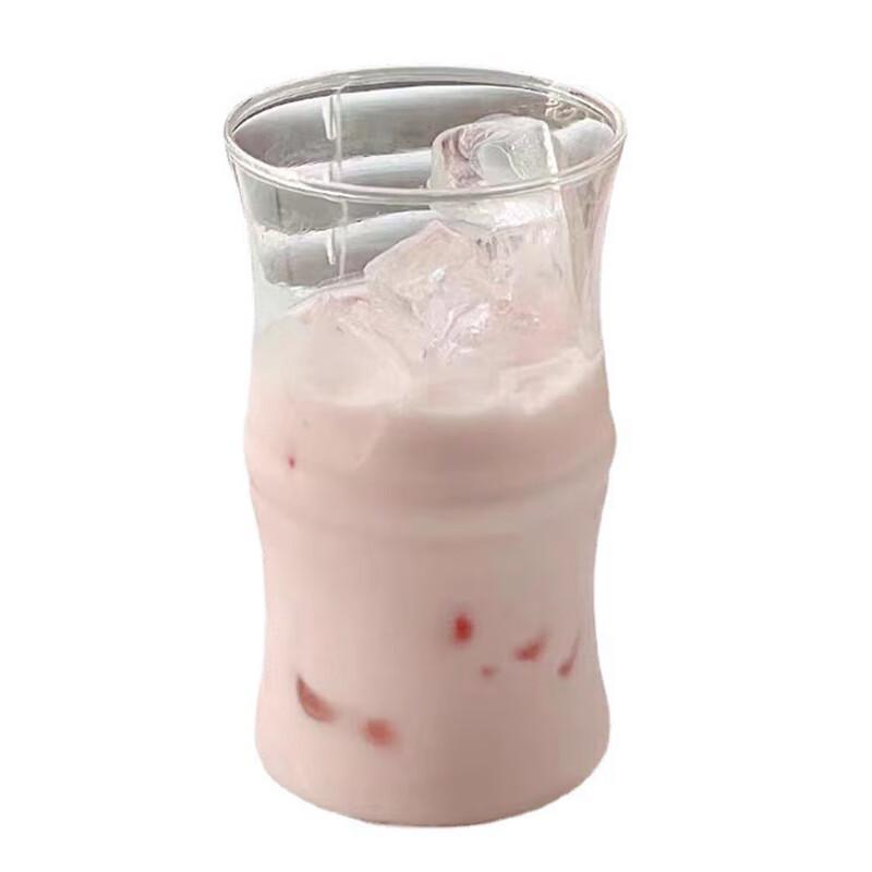 VAKADA New Chinese Style Frosted Glass Drinkware Set (6-Pack)