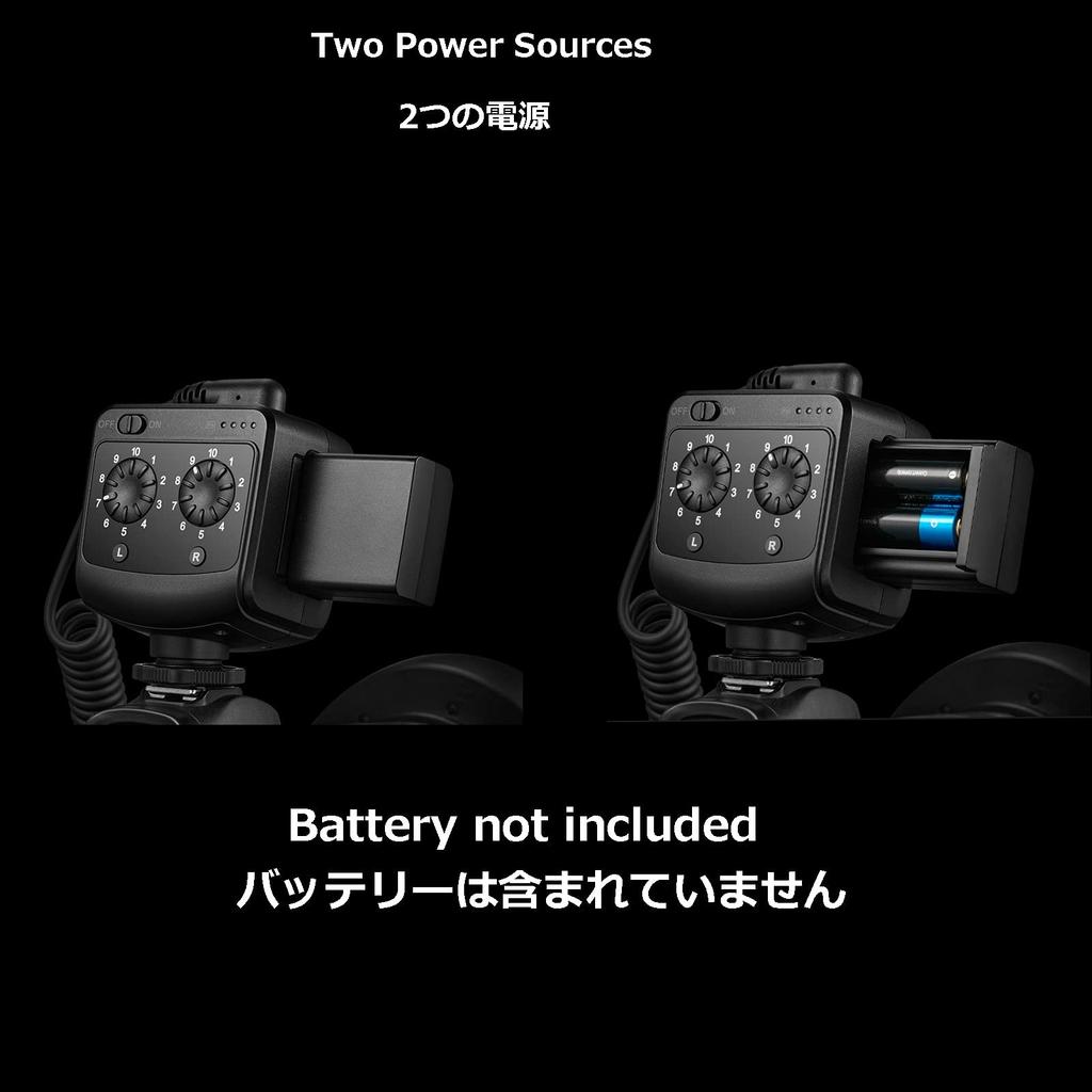 GODOX RING72 Macro LED Ring Dimming for Cameras and SLR Ideal for Supplementing Video and Animal and Plant Light, 5600K, 10-Level Dimming, 10%-100%