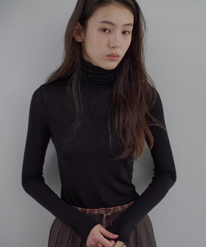 BUT'TON Wool See-Through Polar Tee (6 Colors)