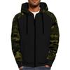 Men's Fashion  Sweatshirt Loose Fit Midweight  Hooded Jacket Fall Winter Casual  Long Sleeve Coat