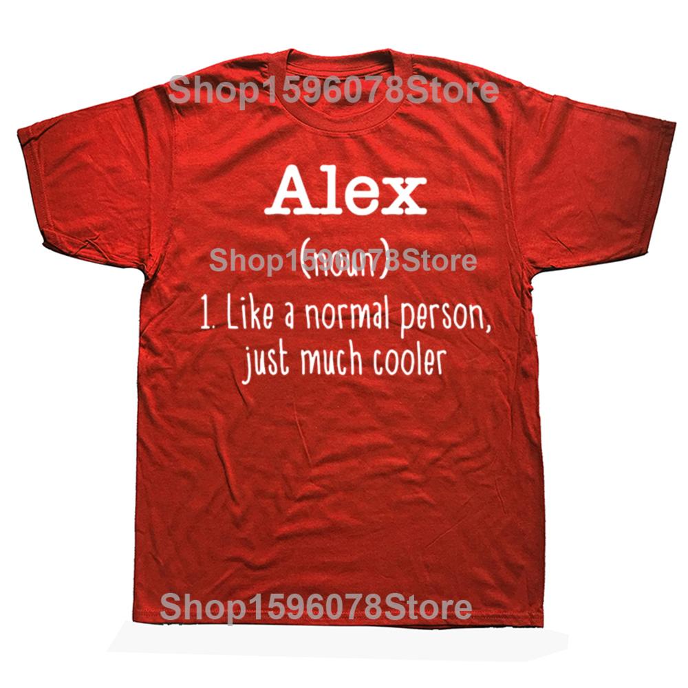 

Funny Alex Definition TShirt Graphic Tshirts Men Womens Fashion Casual Tshirt 100 Cotton Loose Oversized T Shirt Summer S