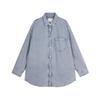 JNBY 2024 Autumn Long Sleeve Shirt Collar Denim Jacket