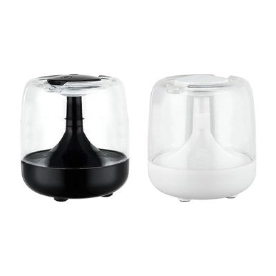 USB 650ml Desktop Humidifier with Colorful Light Two Different Mist Spraying Modes 4x4.5inch Auto Shut Off for Gym Multipurpose