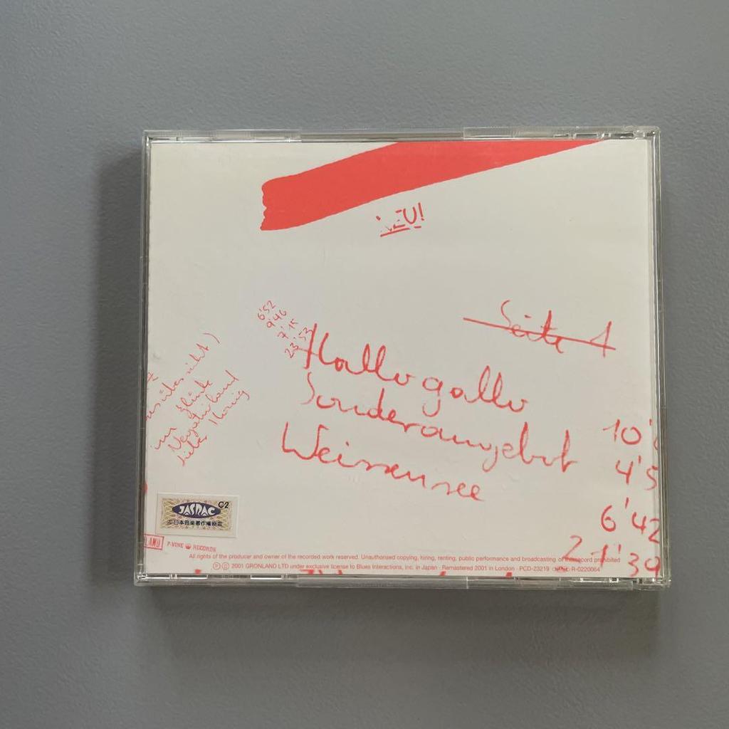 [USED] NEU! Japanese Edition CD with Obi Strip Neu!