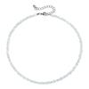 Jewelry Wind Multi-Faceted Glass Crystal Necklace Women'S Light Luxury Simple Premium Necklace