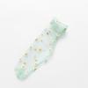 Femmes Transparent Stockings Sexy Harajuku Mesh Socks Frilly Chiffon Daisy Lace Socks Women