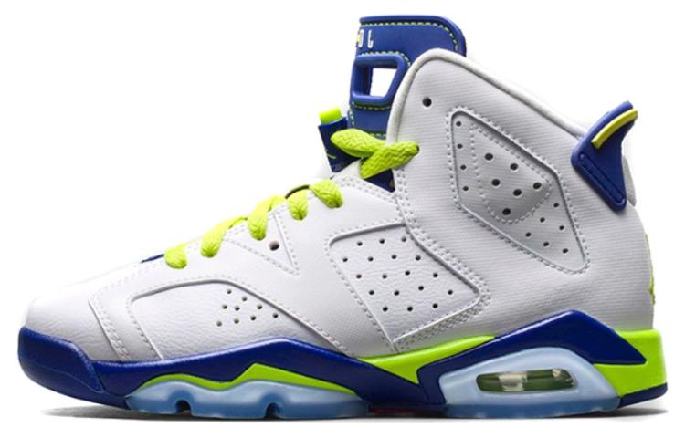 Air Jordan 6 Retro Fierce Green Gs 543390-108 38