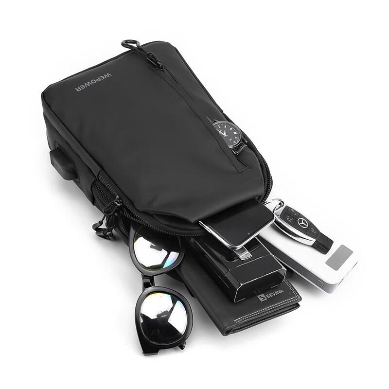 AONIJIE Heren Borst- en Crossbodytas