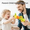 1pcs Baby Rattle Toy Cartoon Caterpillar Baby Grasping Soothing Educational Toy