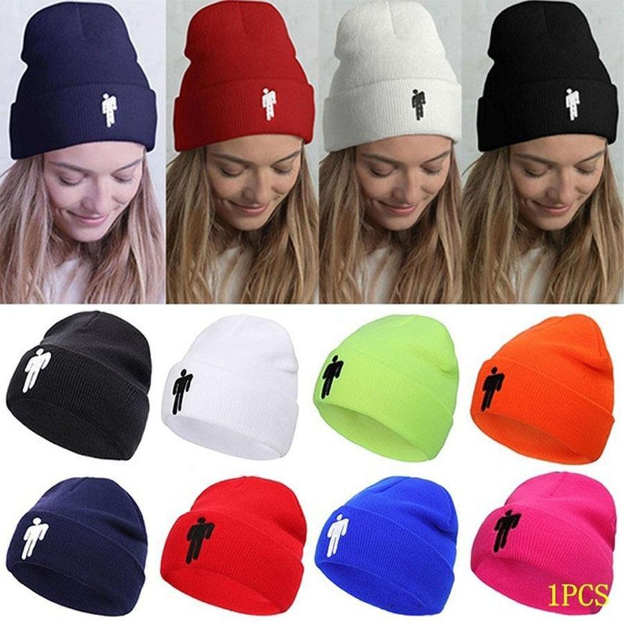 Billie Beanie Eilish Hot Topic Knit Hat Stretchy Cap Women Men Cosplay Knit Hat