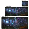 Eroi dell'Anime di Might and Magic 3 Mappa HD Mouse Pad Accessori per Laptop 400x900mm Tappetino per Tastiera da Gioco Protezione Scrivania Deskmat Tappetini
