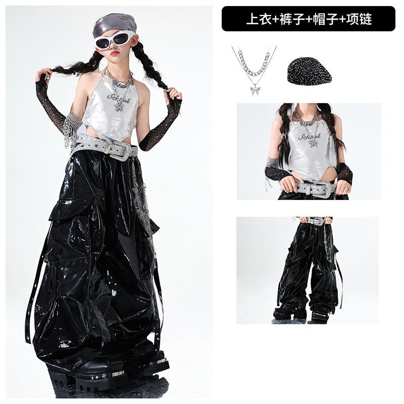 Girls' Jazz Costumes Are Trendy And Trendy Girls' Jazz Less Children'S Costumes Catwalk Girl Group Street Dance Trendy Costumes