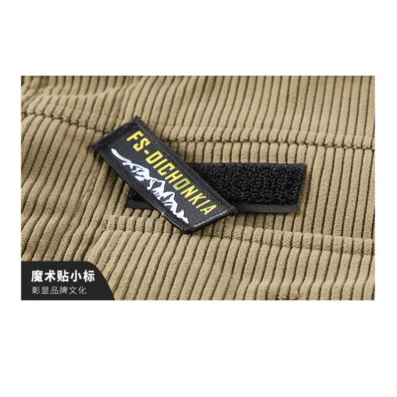 Winter Men Corduroy Casual Jackets Male Fashion Fleece Warm Parkas Down Jackets High Quality Man Slim Cargo Coats Size 5XL