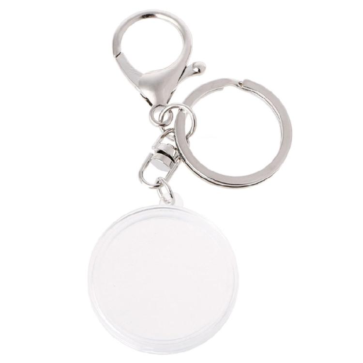 10pcs Coin Box Keychain Multifunctional Hanging Coin Collectible Collection Gift