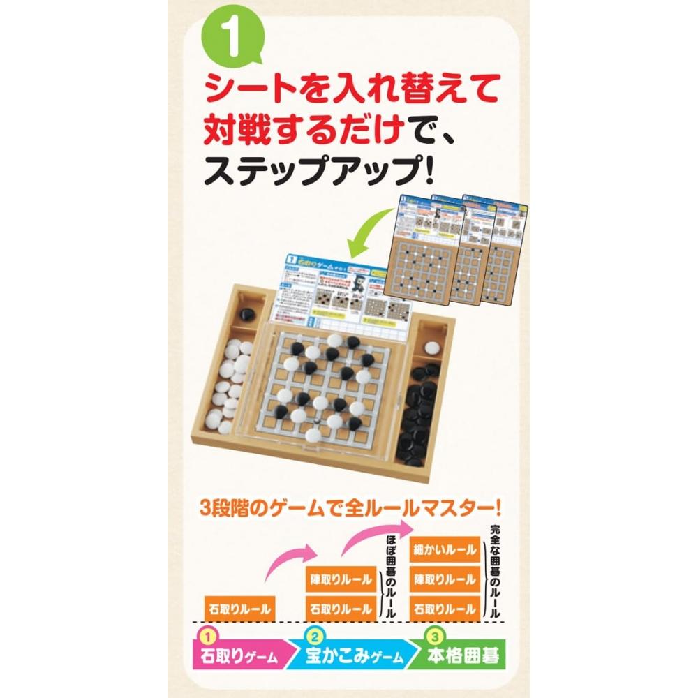 KUMON PUBLISHING NEW Study Go for beginners Video support available Recommended by Nihon Ki-in Institute Supervised by Yoko Kuwahara 6th Dan Ages 5 an