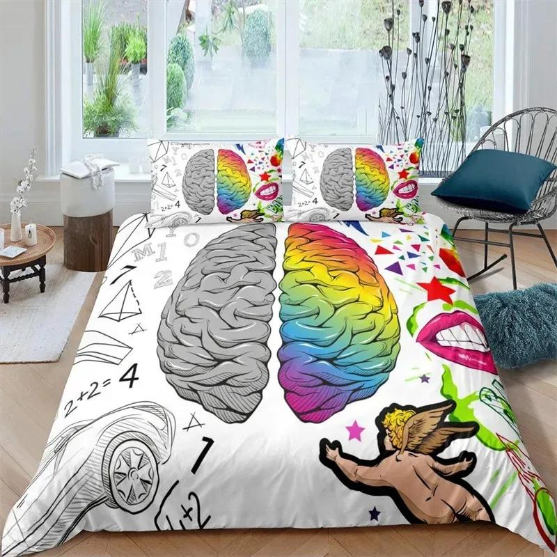 

Комплект постельного белья с 3D-ангелом, золотистое роскошное постельное белье с европейским узором, пододеяльник в стиле ретро с цепочкой, 3 предмета для девочек и мальчиков 70x133cm 2pcs