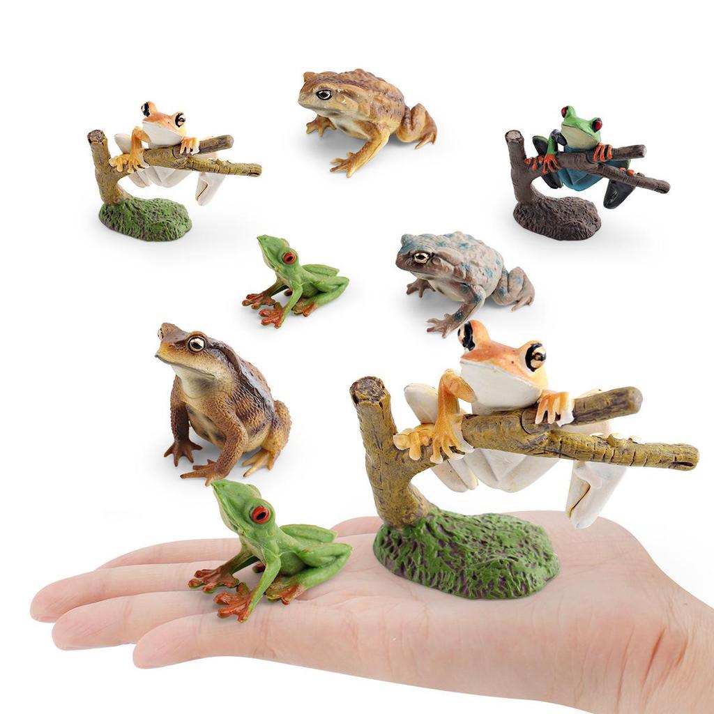 Cross-border Children's Frog and Toad Cognitive Figurine Toy