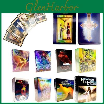 Tarot Card English Board Game Deck With Vivid And Bright Color Patterns