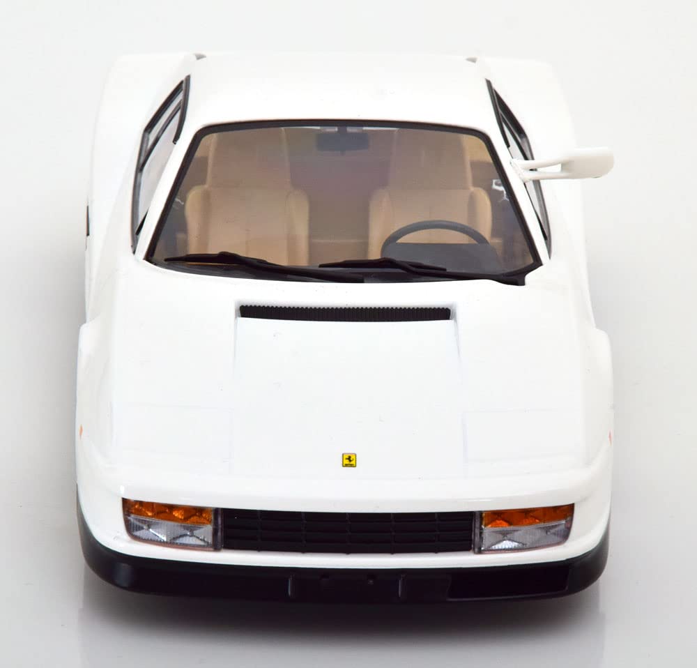 Scale Ferrari Testarossa 1984 White US Specification Ferrari Testarossa Monospecchio White KKDC180502 KK-Scale 1/18 (Miami Vice) US-Version [Used]