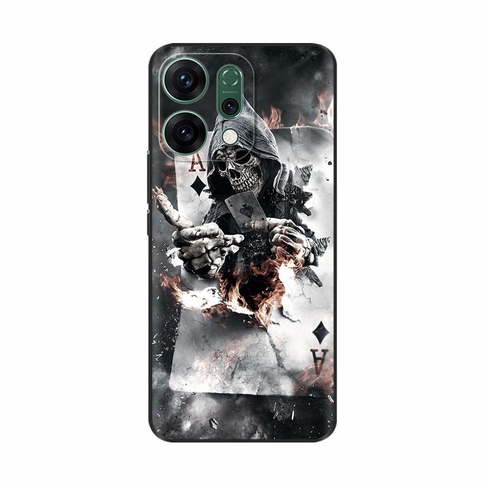 Phone Case For OPPO Reno 14 5G Case Soft TPU Painted Back Cover For OPPO Reno 14F 5G Silicone Phone Cases for Reno14 Pro Fundas