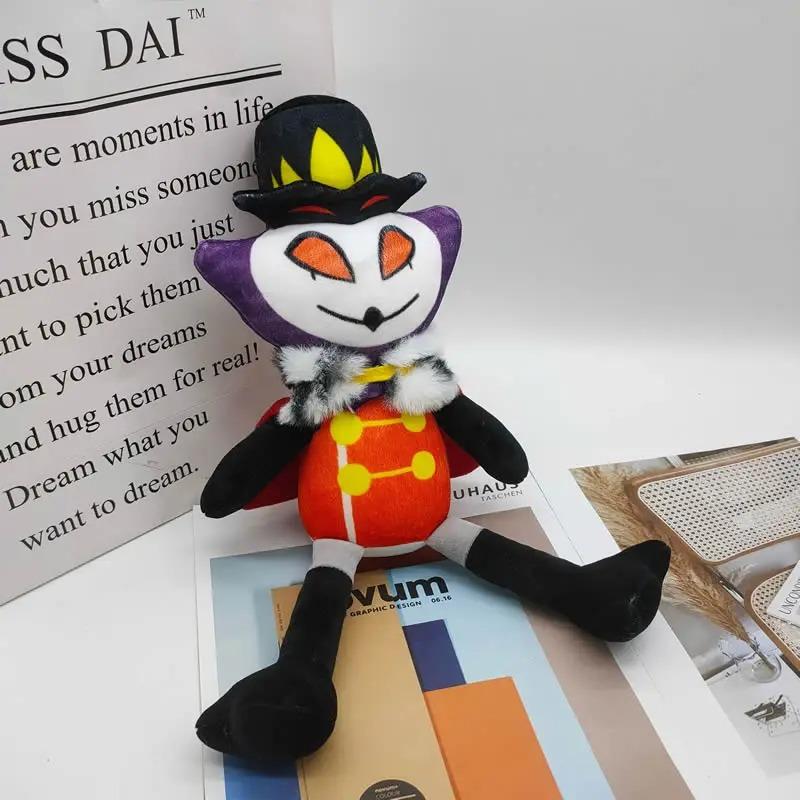 30CM Blitzo's Teddy Plush Toy Helluva Boss Plush Animal Toys Cartoon Stuffed Soft Toy Christmas Birthday Gift for Children