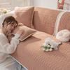 Cotton Sofa Cushion Universal In All Seasons  New Non-Slip Fabric Simple Modern High-End Living Room Backrest Towel Cover Cloth