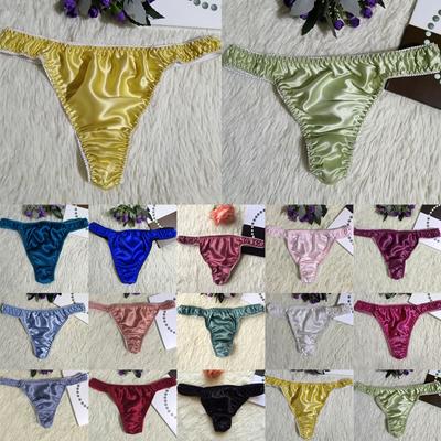 40Colors Nohavičky Ženy/muži Spodná bielizeň Hodvábny volánik Nohavičky Spodná bielizeň Nohavičky Kawaii Satin