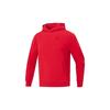 Puma Bluza z kapturem i logo litery Unisex Czerwony