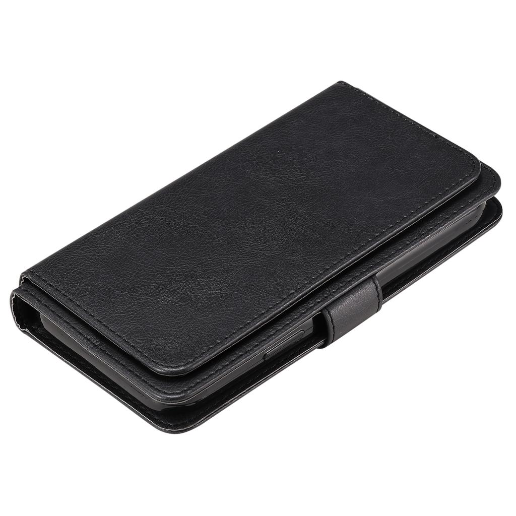 For Samsung Galaxy S25/S24 Leather Case with 10 Card Holder Phone Cover Stand