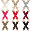 Autumn and Winter Knitted Gloves Women Warm Solid Color Extended Arm Cover Long Finger Sleeves Exposed Gloves Fingerless Gloves