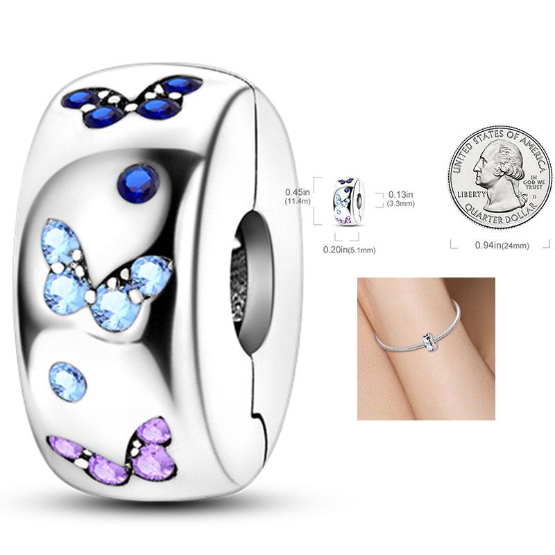 Copper Charms Penguin Unicorn Carousel Pendants Fit Original Pan Bracelet Beads Diy For Jewelry Making