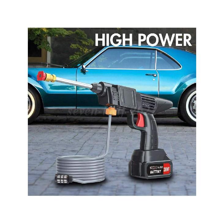 Portable Cordless Washer Handheld Car High Pressure Electric Water Wash Cleaner Tools