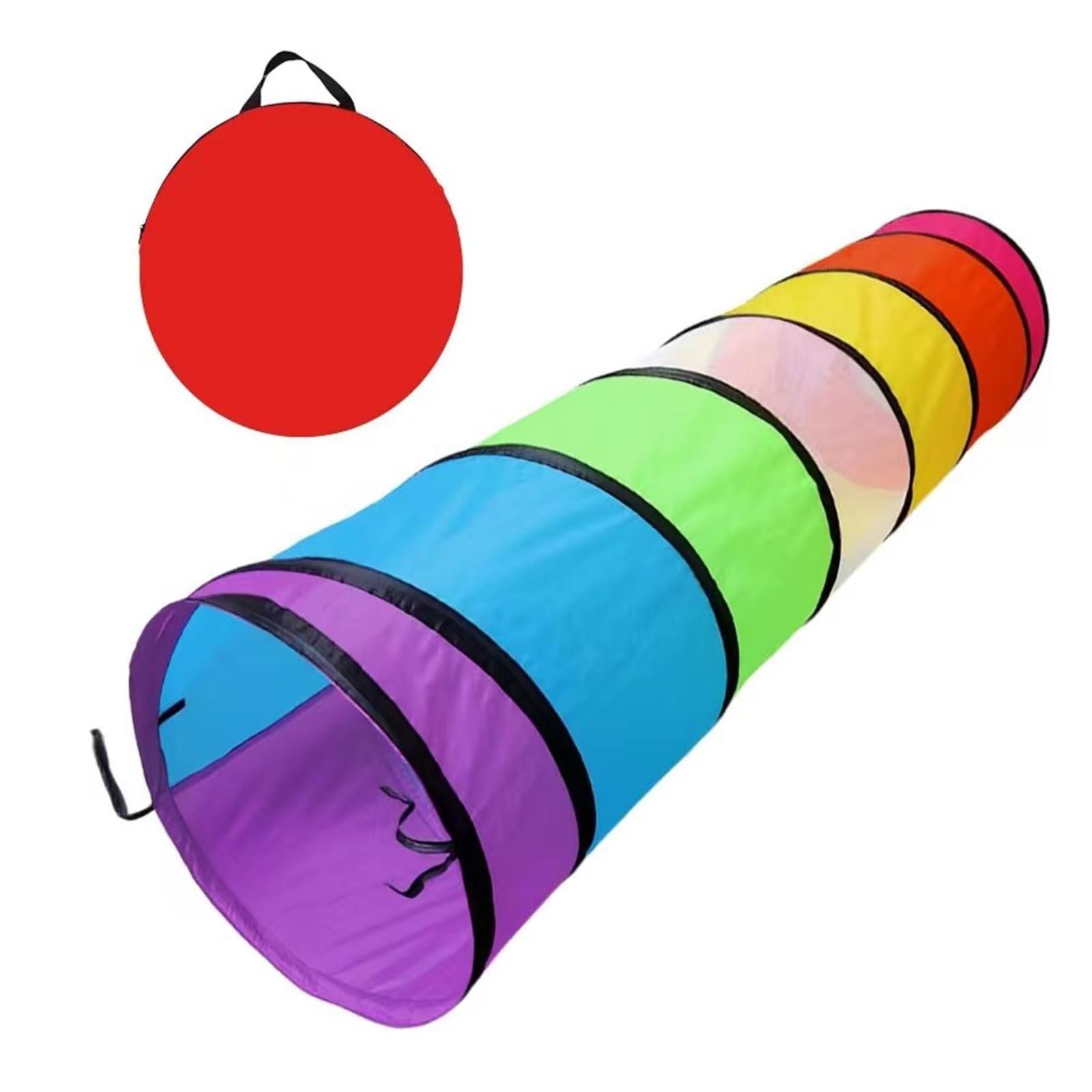 

Детский красочный туннель-гусеница, игрушка для улицы, игра для вечеринки, игра на день рождения, игра для заднего двора One Size