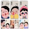 Cartoon Lustiges Jungen Mädchen Paar Hülle Für Samsung A54 A52 A50 A70 A40 A20S A20E A12 A14 A16 A22 A24 A42 A34 A32 5G A04s A06 Abdeckung