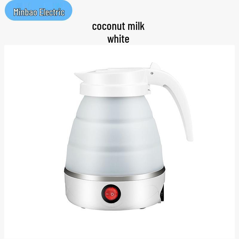 Portable Multi-functional Silicone Electric Folding Kettle for Travel and Dorms