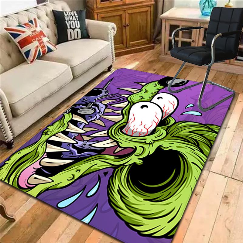 Rat Fink Rug Floor Mat for Living Room or Bedroom Soft and Comfortable Carpet a Gift for Birthday and Holiday.MFF0918353