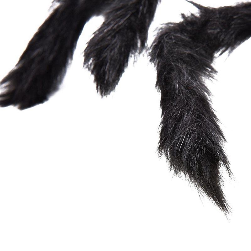 A58Z 2Pcs 90Cm Black Spider Halloween Decoration Haunted House Prop Indoor Outdoor Giant Decor