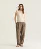 Oteumilkape Linen Sleeveless Knit - Ivory