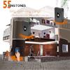Wireless LED Waterproof Door Bell Cordless 1000ft/300M Range 55 Chime Doorbell UK/EU/US Plug 110-260V for Villas Hotels