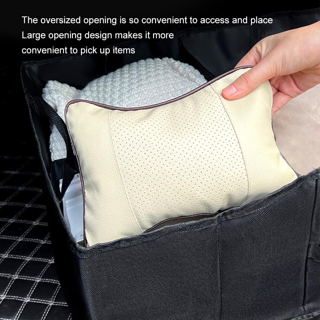 Multifunctional Car Storage Box Simple With Ample Space Folding Multifunctional Container Tool Trunk