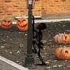 Halloween Metal Wall Decor Bat Skull Art