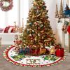 120cm Christmas Tree Skirt Christmas Tree Bottom Decoration Tree Skirt Tree Bottom Decoration