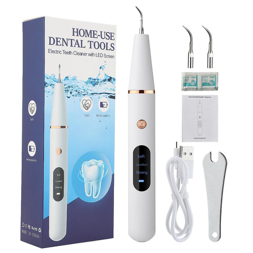 Electric Irrigator Dental?Teeth Whitening USB Rechargable Oral?Care Cleaning Device