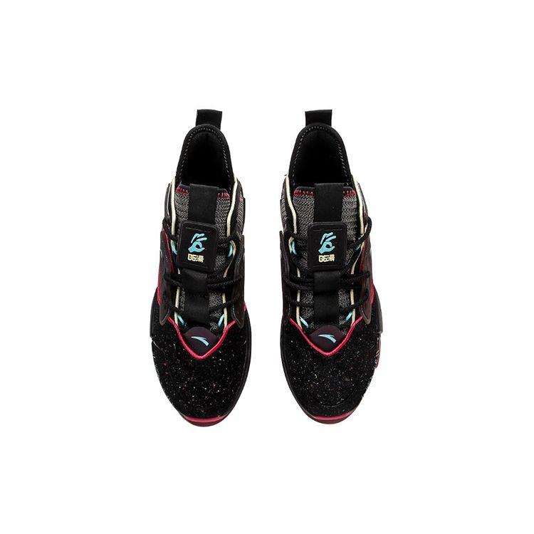 Anta Thompson G6 Non-Slip Wear-Resistant Low-Top Sneakers Men Sneakers Black Red 112118086-4