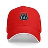 BERRETTO BASEBALL CLASSICO ROUTE NERO CON ICONICO DISEGNO EMBLEMA AUTOSTRADALE PER Unisex E DONNE ACCESSORIO STILE STRADALE
