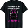 The Chains On My Mood Swing Just Snapped Creepy Cat Smiling T-Shirt