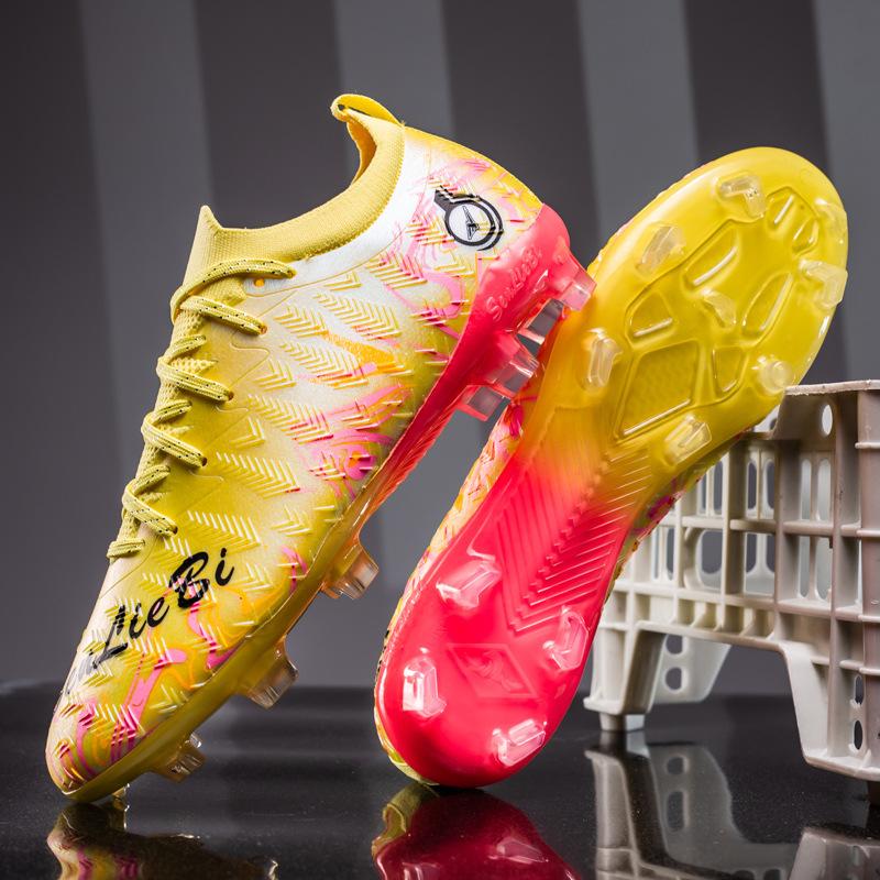New Broken Nail Adult Football Shoes Men'S And Women'S Professional Training Long Nail Football Shoes Low-Top Youth Sports Shoes